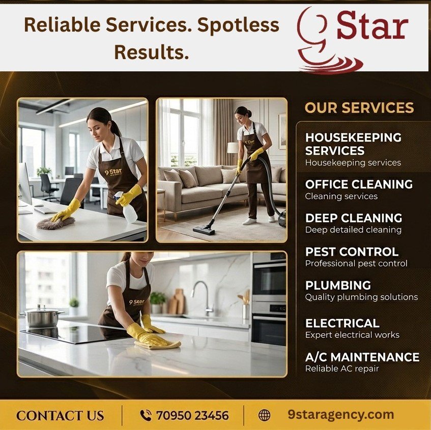 Gated Community Housekeeping Services | Professional Cleaning by 9 Star Facility Services