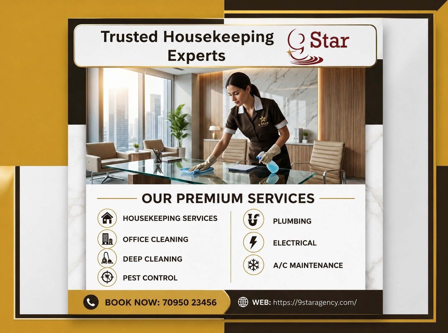 Apartment Cleaning Services | Professional Home Cleaning by 9 Star Facility Services