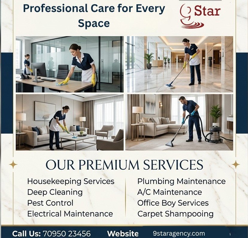 Office Boy Services in Hyderabad | Professional Support Staff by 9 Star Facility Services