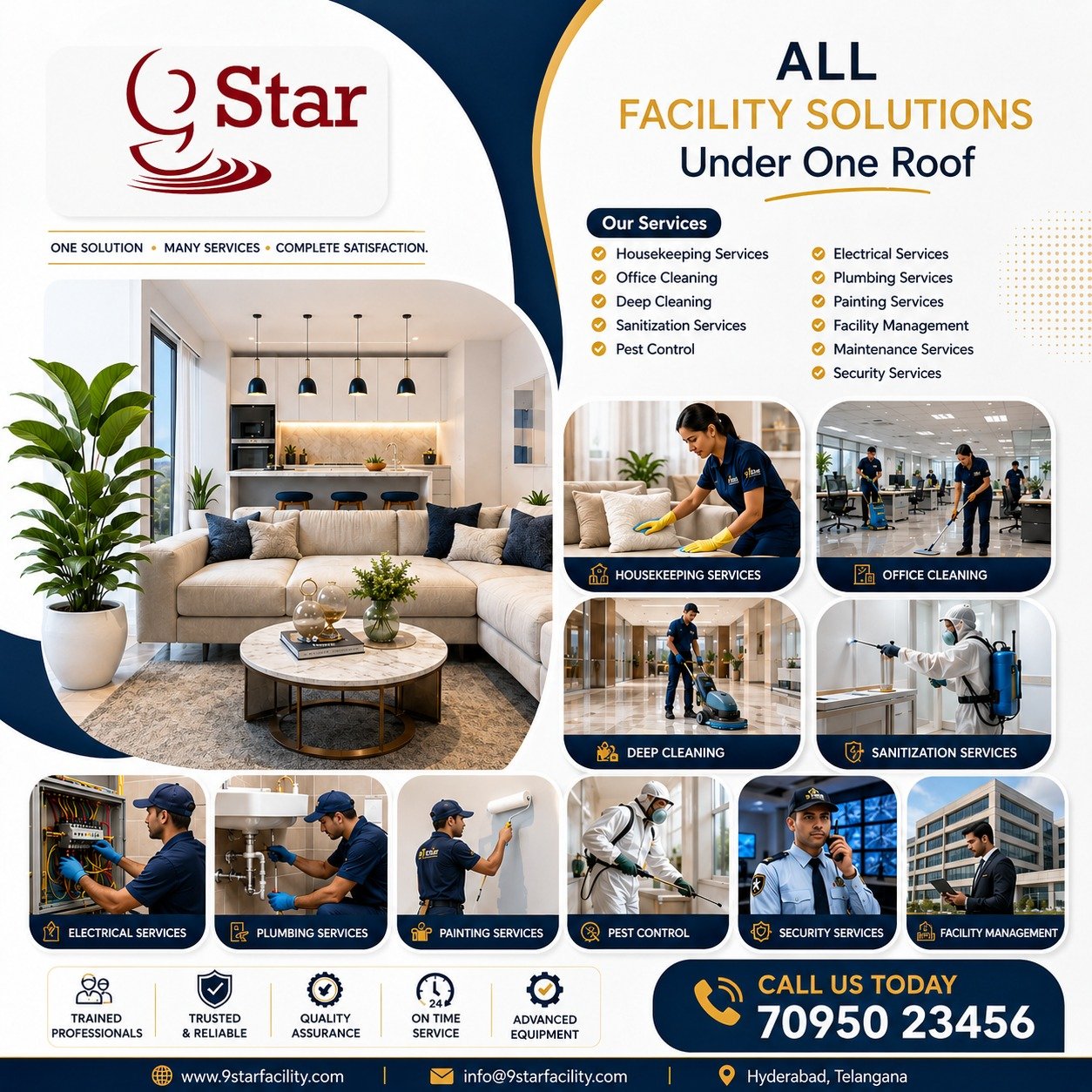 Affordable Office Housekeeping Solutions in Hyderabad for Corporate Offices