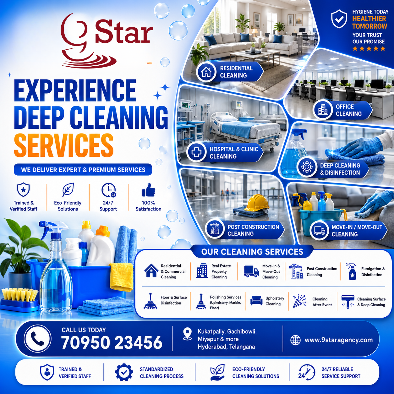 Office Facility Management Services Hyderabad | 9 Star Facility Services