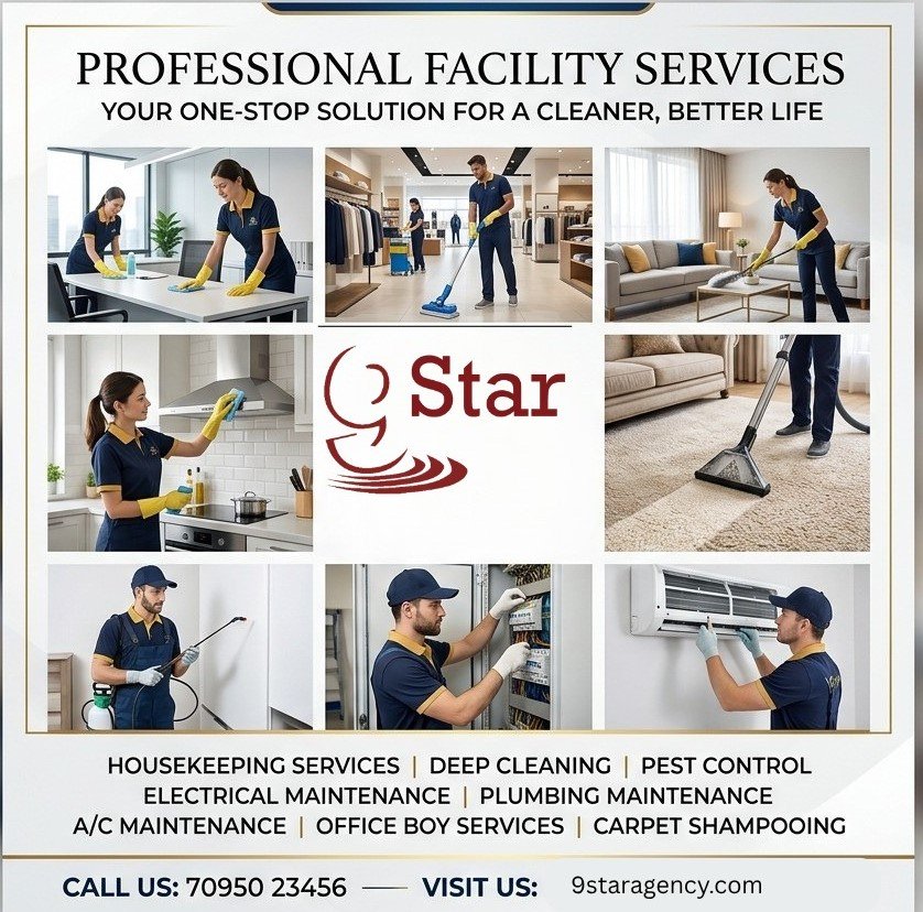 Deep Cleaning Services for Gated Communities and Apartments | 9 Star Facility Services