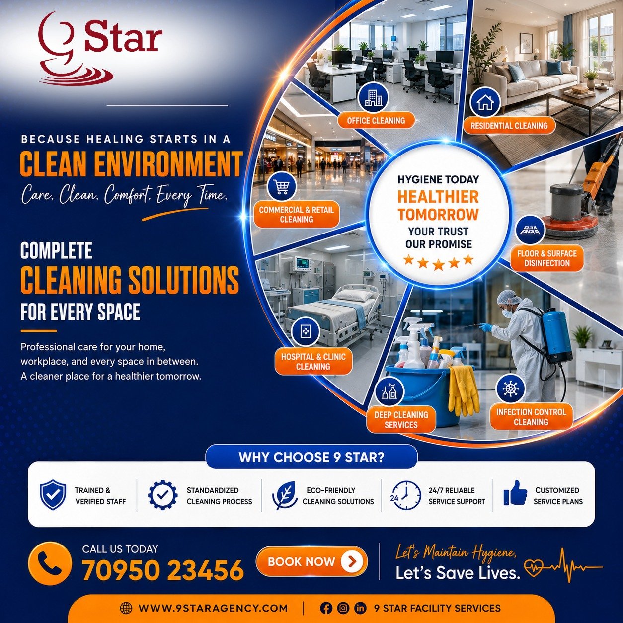 Corporate Housekeeping Services in Hyderabad with Expert Cleaning Teams