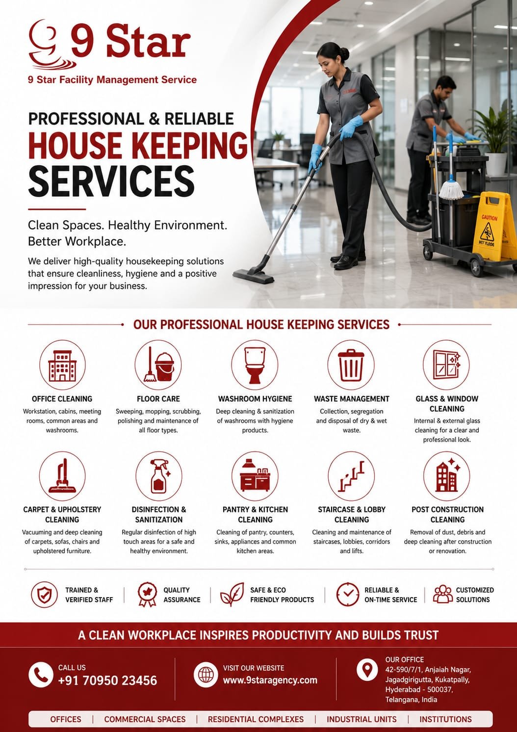 Corporate Office Cleaning and Maintenance Services | Professional Facility Solutions
