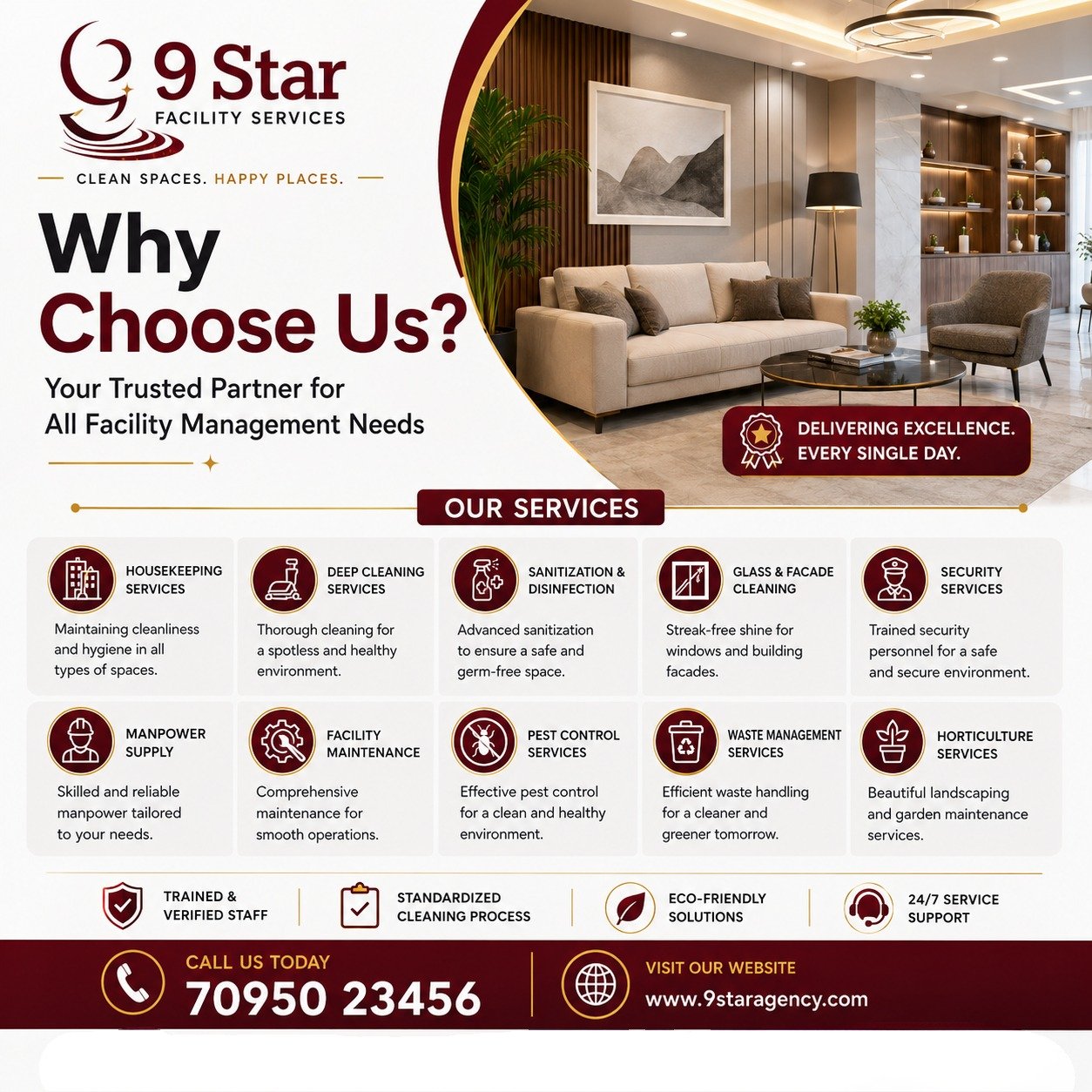 Facility Management for Gated Communities | 9 Star Facility Services