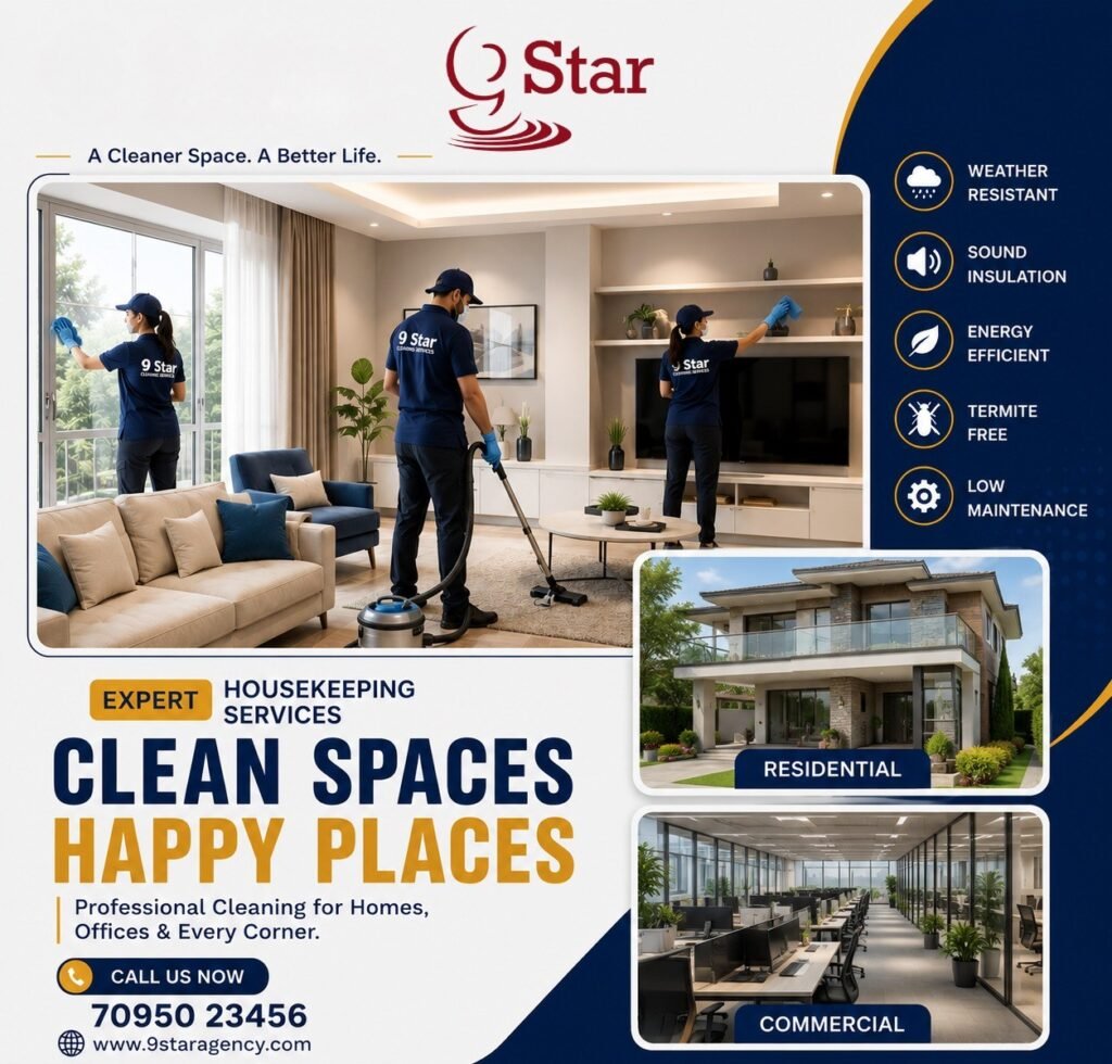 Corporate Housekeeping Services Hyderabad 